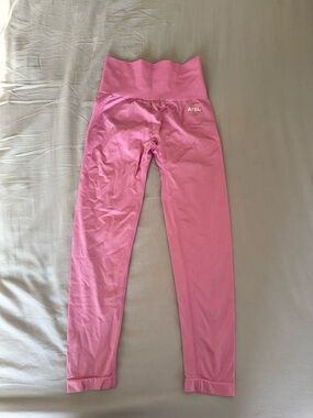 AYBL Girls' Dusty Pink High-Waist Leggings